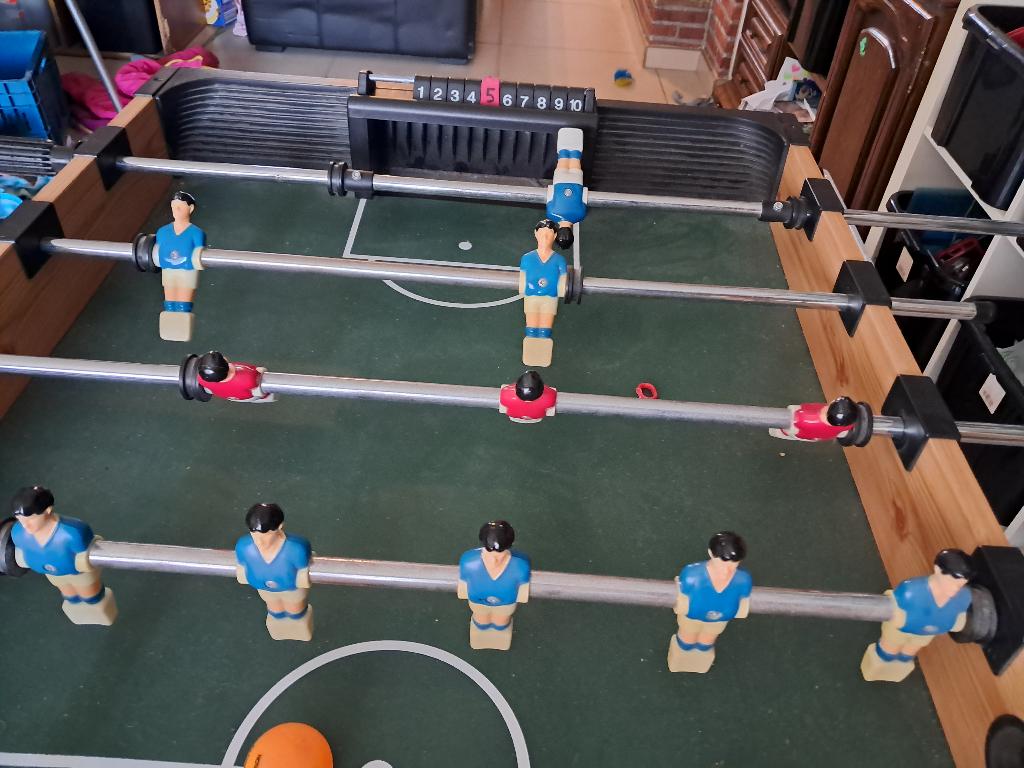 kickertafel voetbalspel, Ophalen, Gebruikt