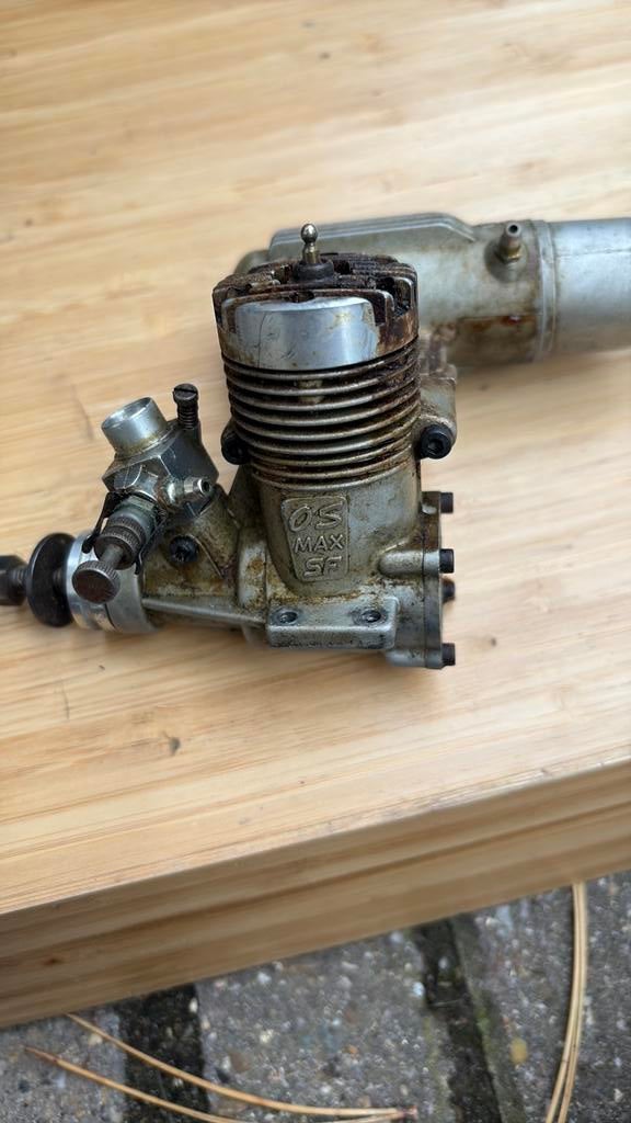 Motor os max sf, Hobby en Vrije tijd, Modelbouw | Radiografisch | Vliegtuigen, Ophalen, Gebruikt
