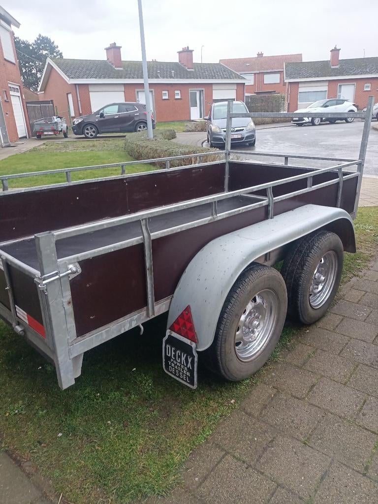 Remorque à deux essieux, Enlèvement