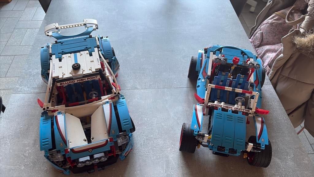 Lego Technic Rallyauto 42077, Ophalen of Verzenden, Zo goed als nieuw