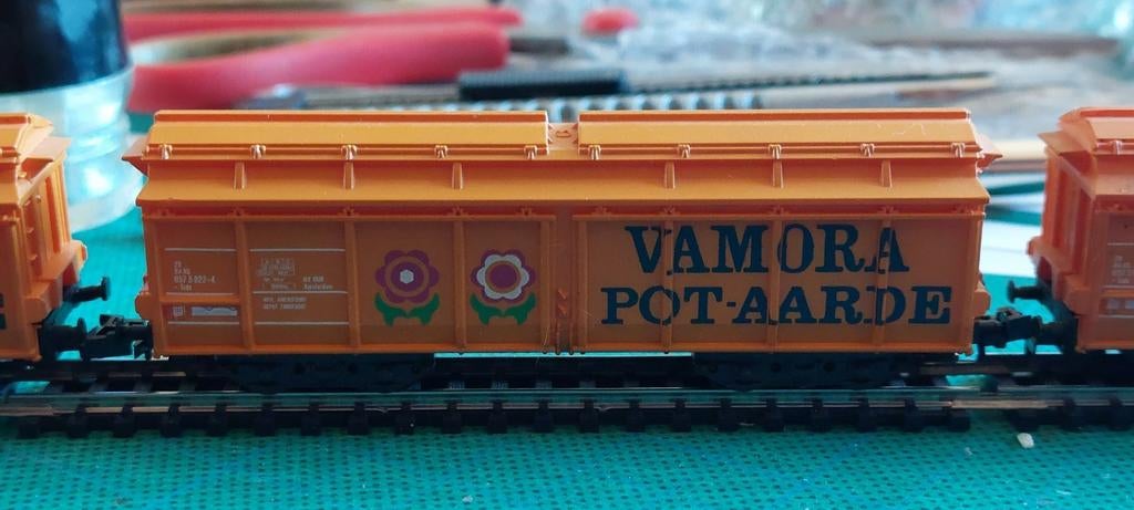 NLK 0403 ROCHE DE TERREAU 1/160, Wagon, Comme neuf, Roco, Courant continu