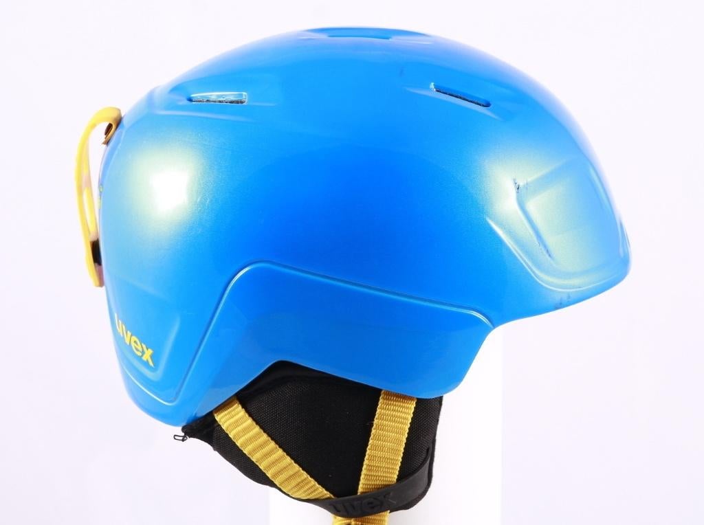 Casque de ski et snowboard 46 48 50 cm UVEX HEYYA JR, Enlèvement ou Envoi, Utilisé, Ski, Carving