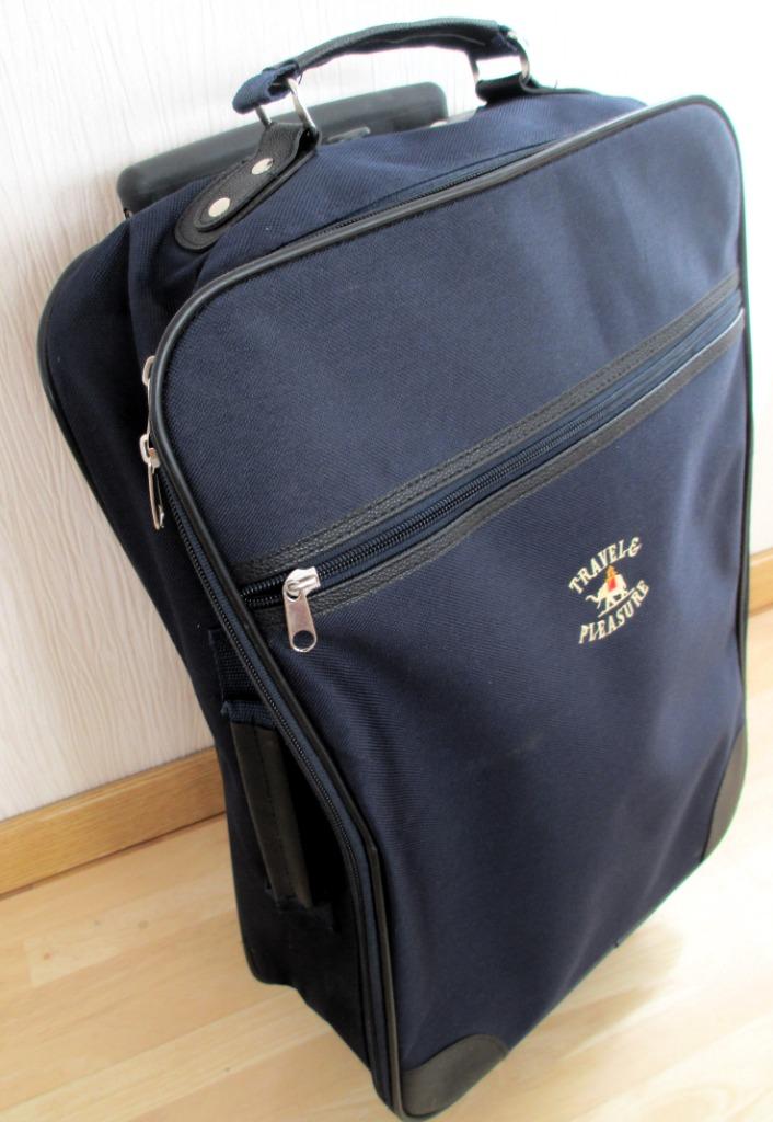 valise souple, chariot de cabine Travel & pleasure, 50 x 33, Enlèvement ou Envoi, Moins de 35 cm, Utilisé, 50 à 60 cm