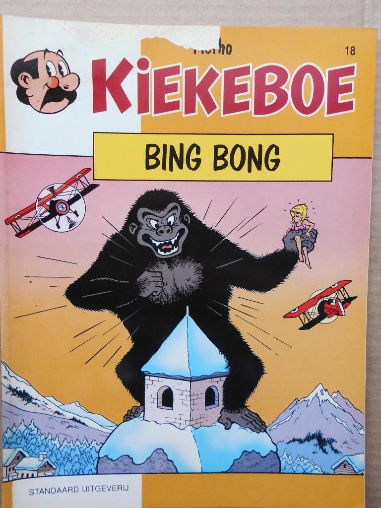 Kiekeboe - Bing Bong, Enlèvement ou Envoi, Une BD, Merho, Utilisé