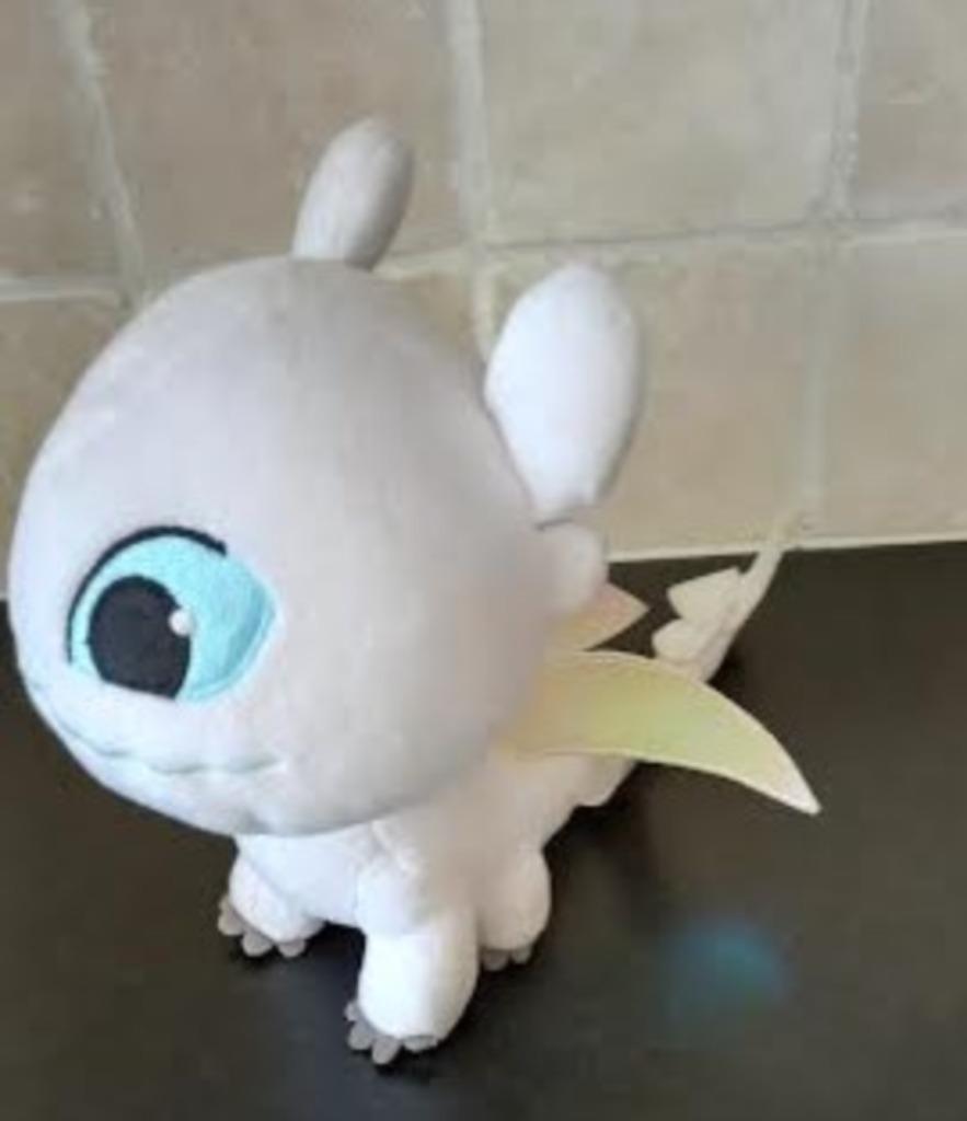 knuffel witte dragon, Enlèvement ou Envoi, Comme neuf
