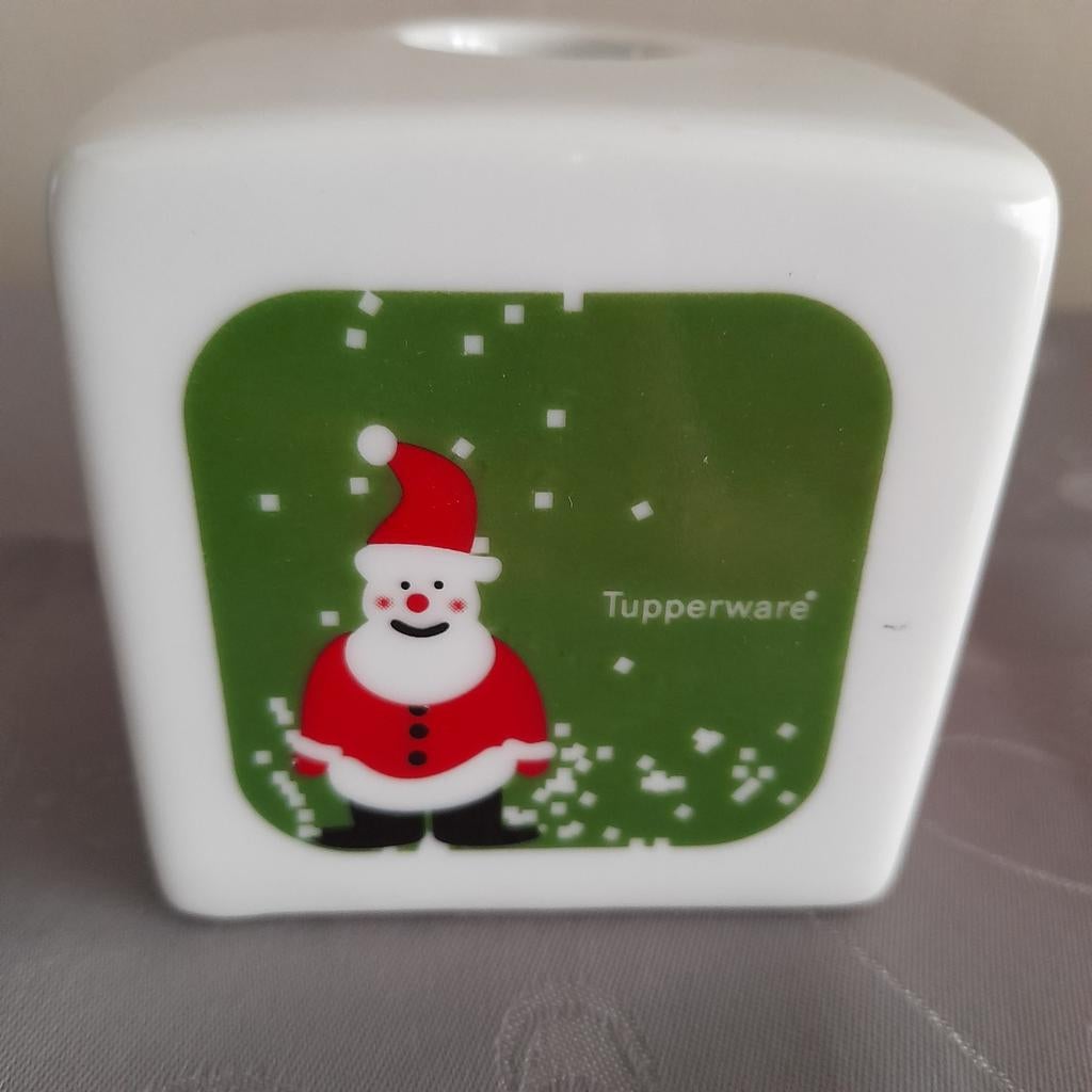 Tupperware kaarshouder Kerstmis., Ophalen, Zo goed als nieuw