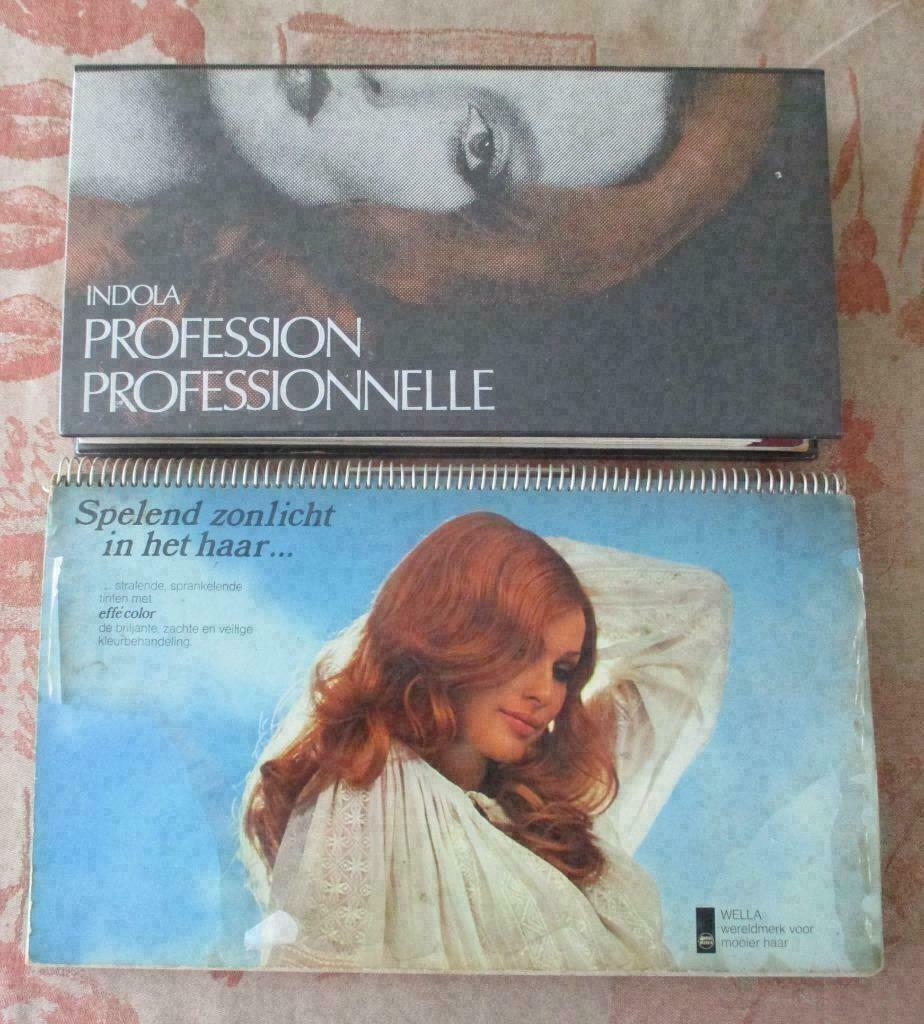 2 Vintage Professionele Boeken over Haar-Mode, Boeken, Ophalen of Verzenden, Zo goed als nieuw