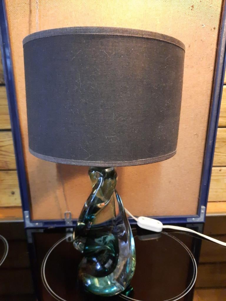 Lampe de table signée Val-Saint-Lambert, Enlèvement