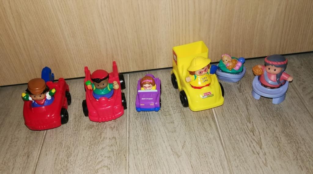 Fisher Price autootjes en popjes, Kinderen en Baby's, Speelgoed | Fisher-Price, Ophalen of Verzenden, Zo goed als nieuw, Auto of Voertuig