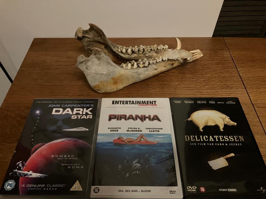 darkstar / dark star / piranha  dvd 10 euro per stuk, Cd's en Dvd's, Ophalen of Verzenden