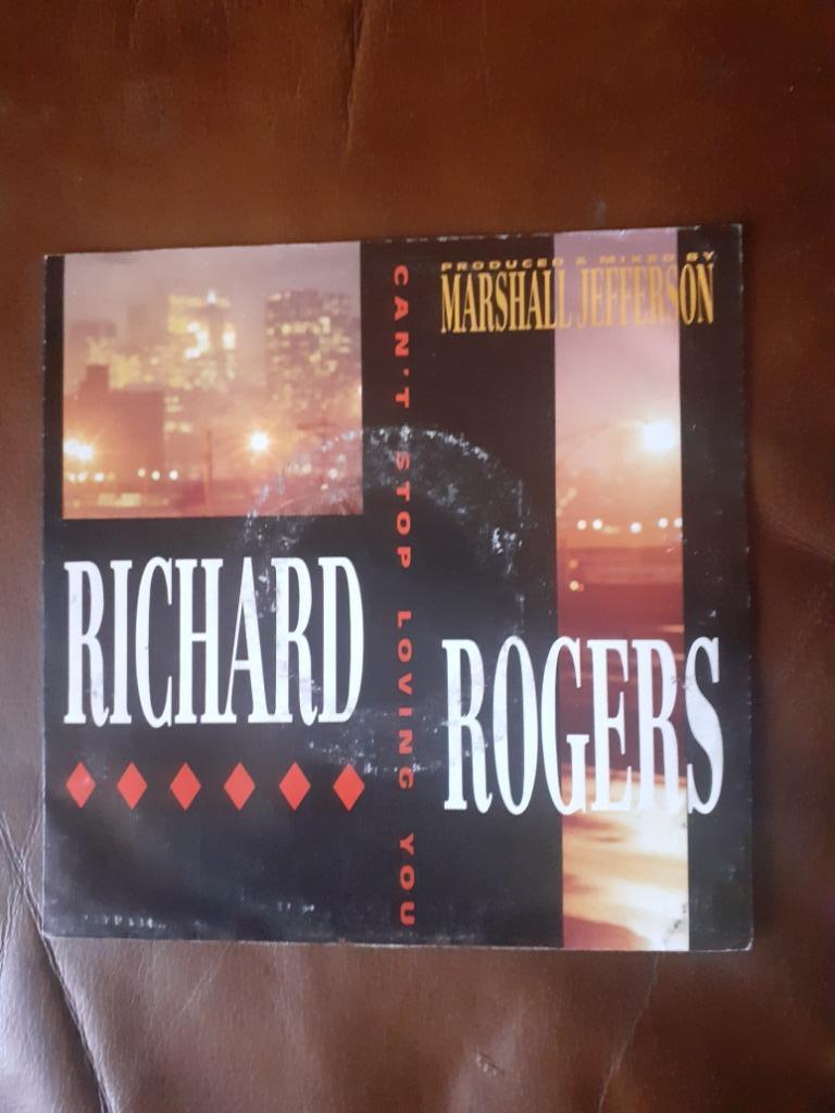 45T Richard Rogers : Can't stop loving you, Ophalen of Verzenden