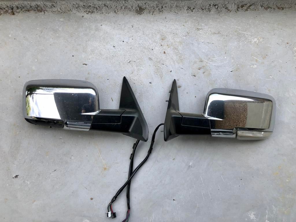 Paire de retroviseur chrome dodge ram 2009-2018, Enlèvement, Dodge