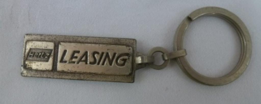 ancien porte-clés Hertz Leasing, Enlèvement ou Envoi, Utilisé, Marque