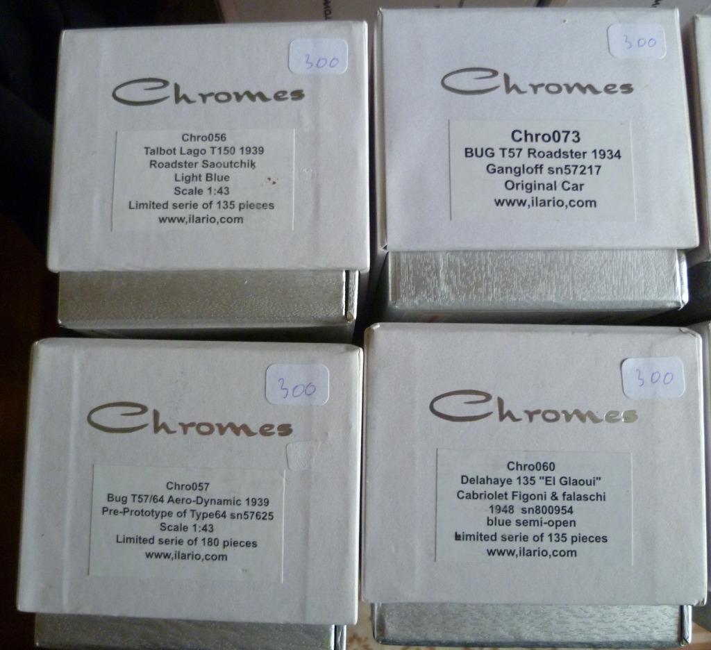 diverse modellen Chromes-Ilario-Nickel, Enlèvement, Neuf, Voiture, Autres marques