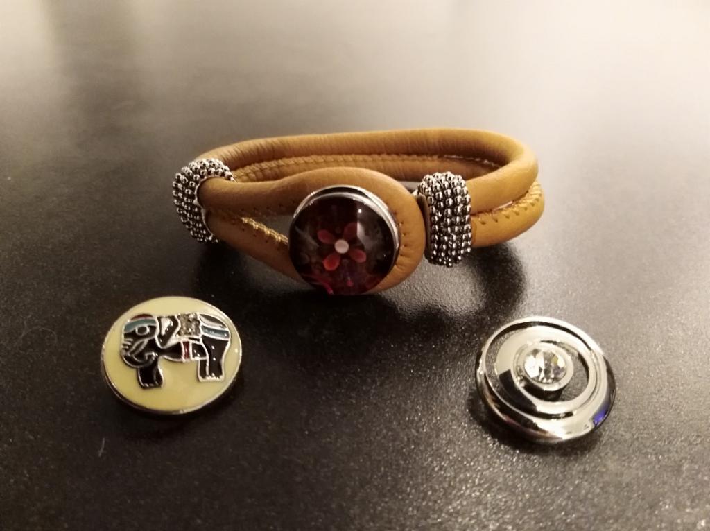 armband met vervangbaar opzetje, Ophalen of Verzenden, Nieuw