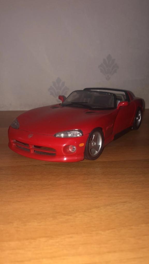 Dodge Viper RT/10 Bburago 1/18, Ophalen of Verzenden, Gebruikt, Auto, Burago