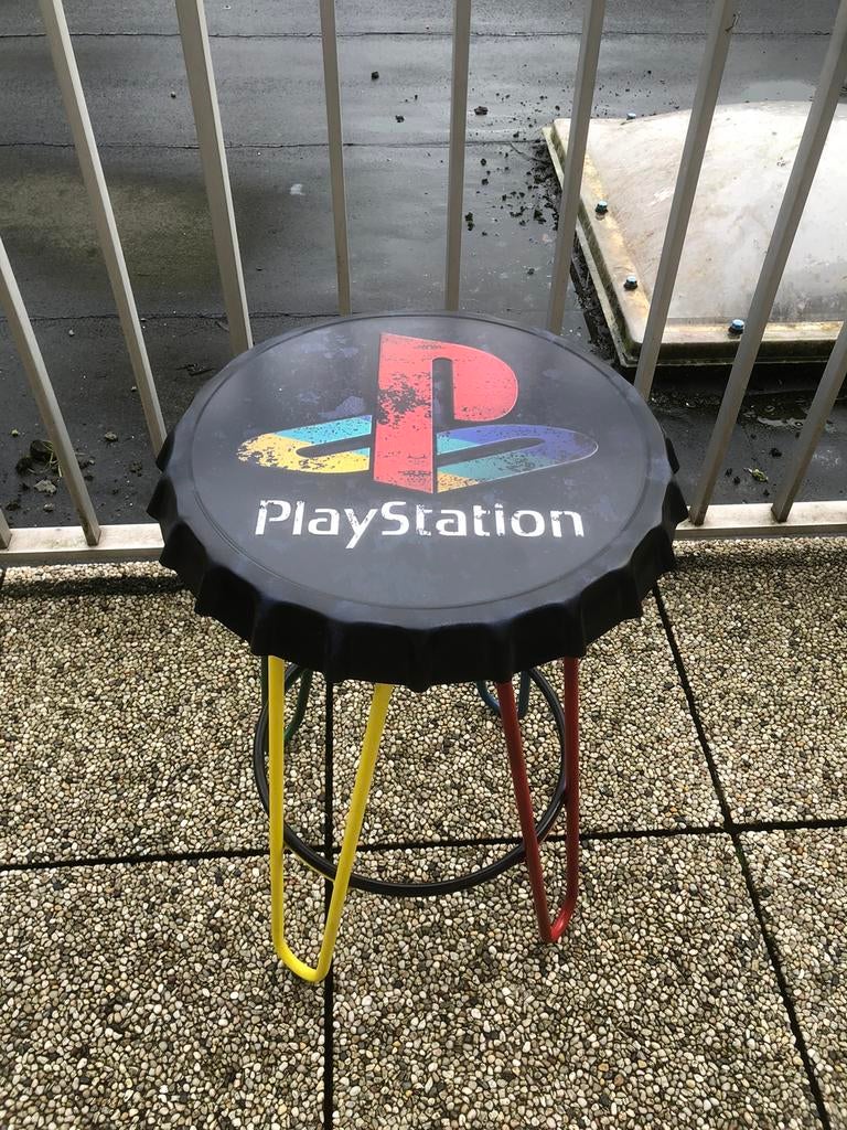 Tabouret de bar PlayStation Article de collection, Enlèvement, Comme neuf