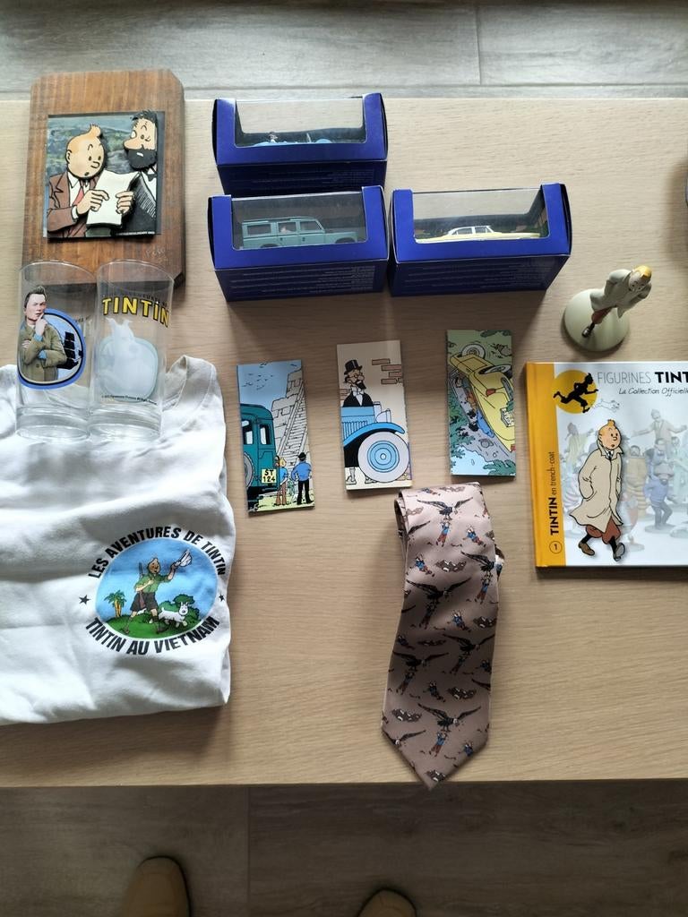 Objets Tintin, Enlèvement ou Envoi, Tintin, Comme neuf