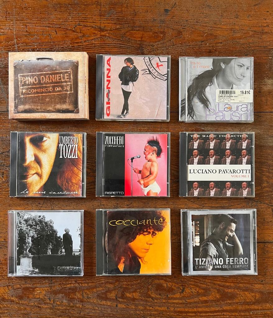 15 CD de musique italo-italienne Eros Ramazzotti et autres, CD & DVD, CD | Pop, Utilisé, Enlèvement