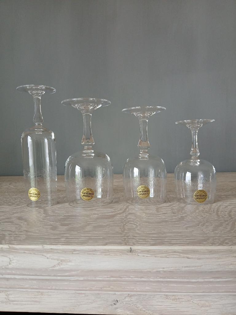 Vaisselle complète en verre CRISTAL D'ARQUES, Enlèvement ou Envoi, Neuf