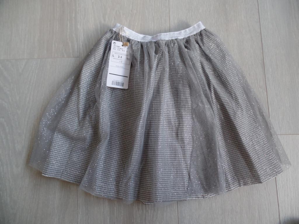 Mango - rokje met tule - mt 98 NIEUW, Meisje, Nieuw, Mango, Ophalen of Verzenden