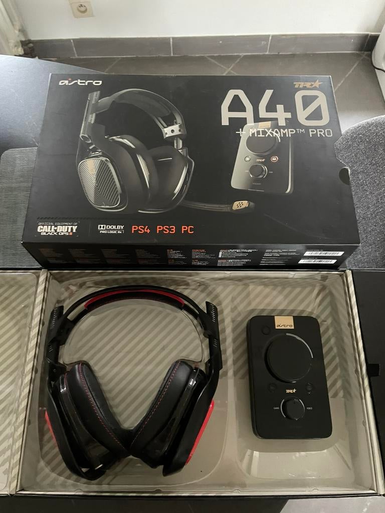 Astro a40 TR, Computers en Software, Headsets, Ophalen, Gaming headset, Gebruikt
