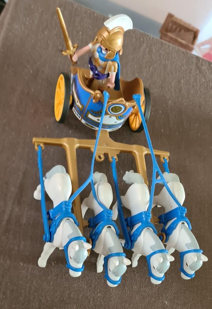 Playmobil Romeinse strijdwagen, Kinderen en Baby's, Speelgoed | Playmobil, Ophalen, Zo goed als nieuw
