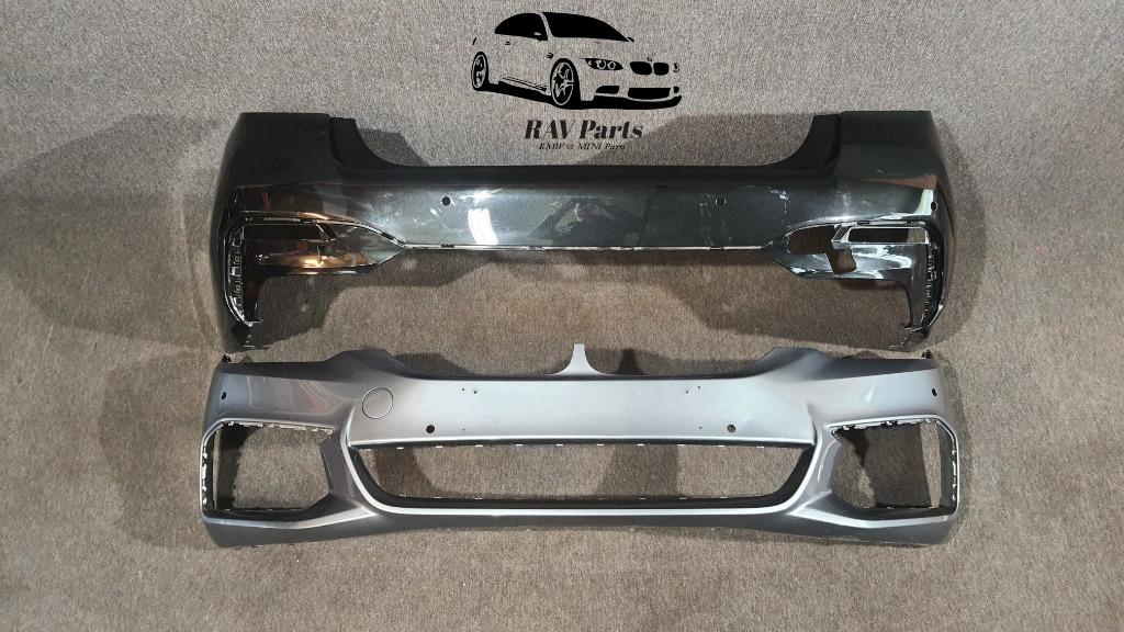 M Pakket Bumpers Voor / Achter BMW 5 Serie G30, Utilisé, Avant, BMW, Enlèvement ou Envoi