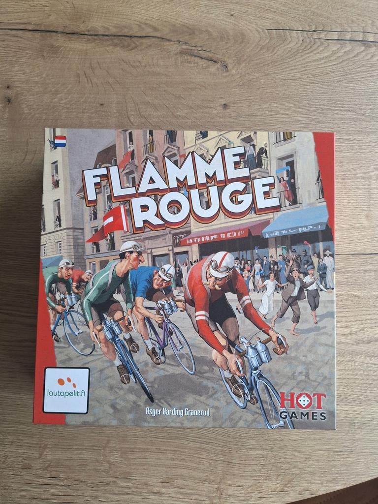 Flamme rouge bordspel, Enlèvement