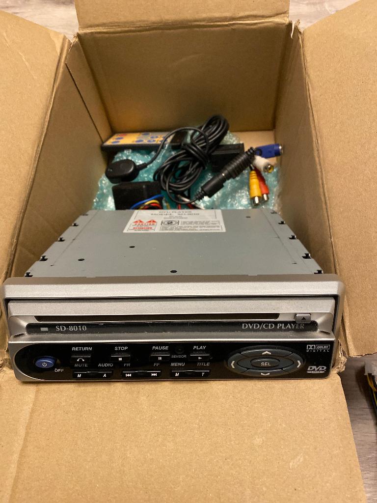 DVD   -  Cd Player met afstandsbediening, Caravans en Kamperen, Mobilhomes, Particulier