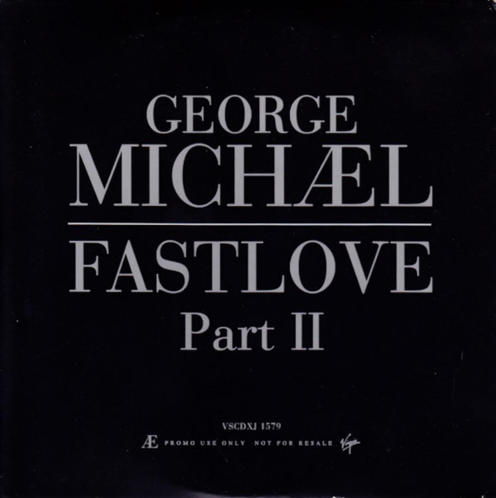 GEORGE MICHAEL FAST LOVE PART II  CARDSLEEVE CD PROMO (WHAM), Verzenden, Zo goed als nieuw