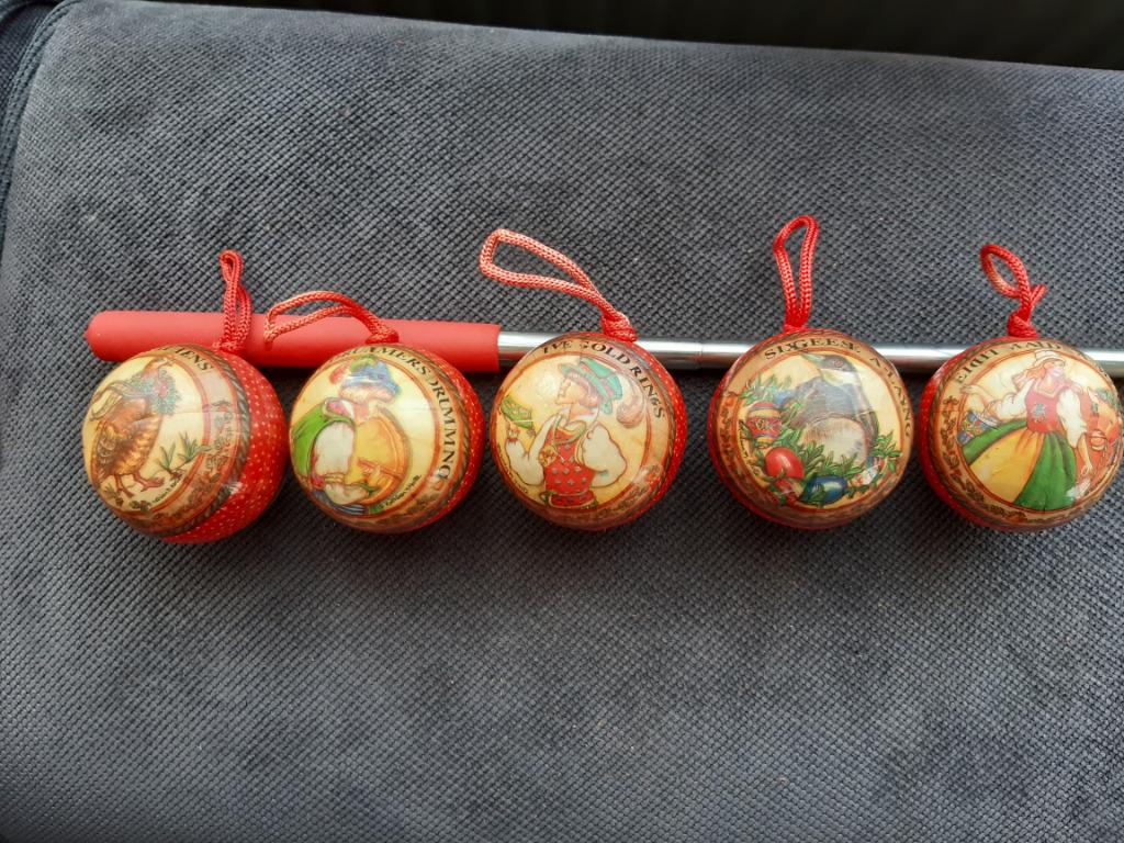 5 KERSTBALLEN, Diversen, Kerst, Ophalen