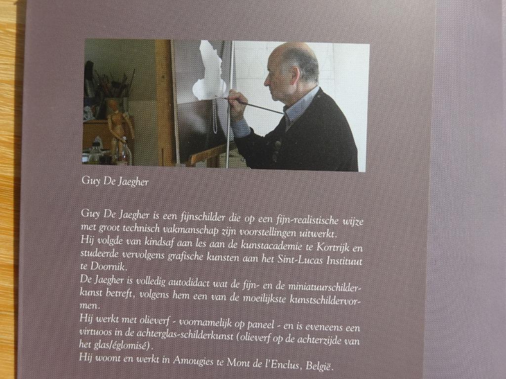 Guy De Jaegher, 2008, geredde schoonheid, monografie, Peinture et dessin, Enlèvement ou Envoi, Comme neuf, Frans Boenders