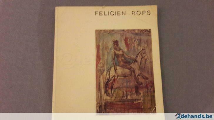 Felicien Rops retrospectieve 100Pag 110ill, Livres, Enlèvement ou Envoi, Utilisé