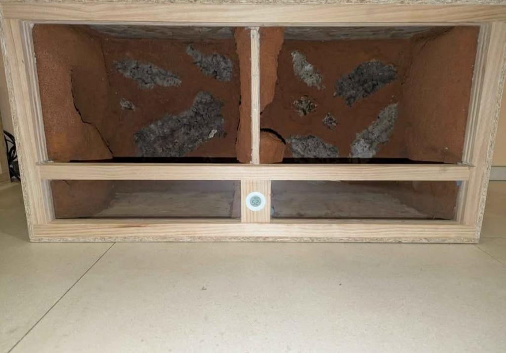 Terrarium 100x50x50 bois, Ophalen