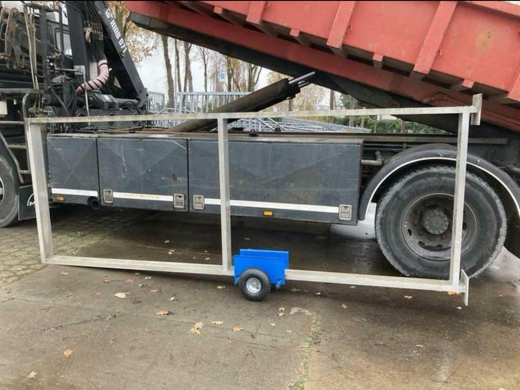 Alu reclame kader frame paneel totempaal reclamebord, Ophalen, Reclamebord