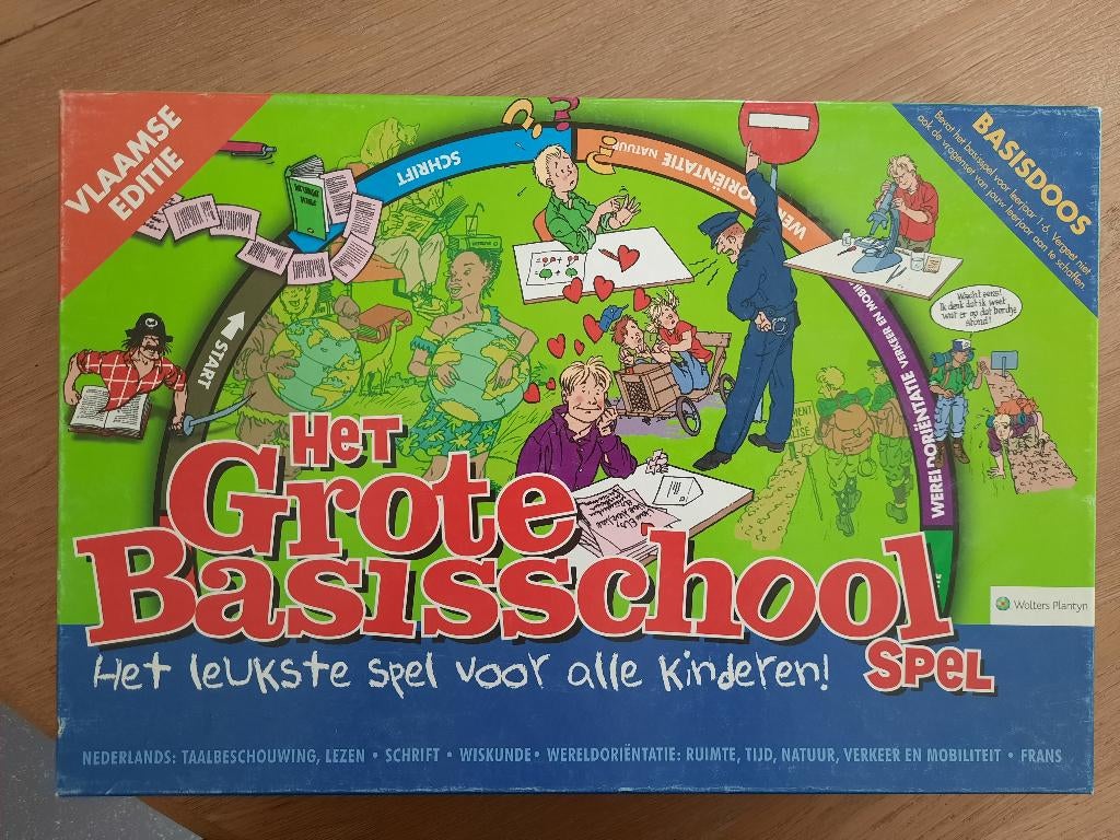Het Grote Basisschoolspel, Drie of vier spelers, Ophalen, Gebruikt