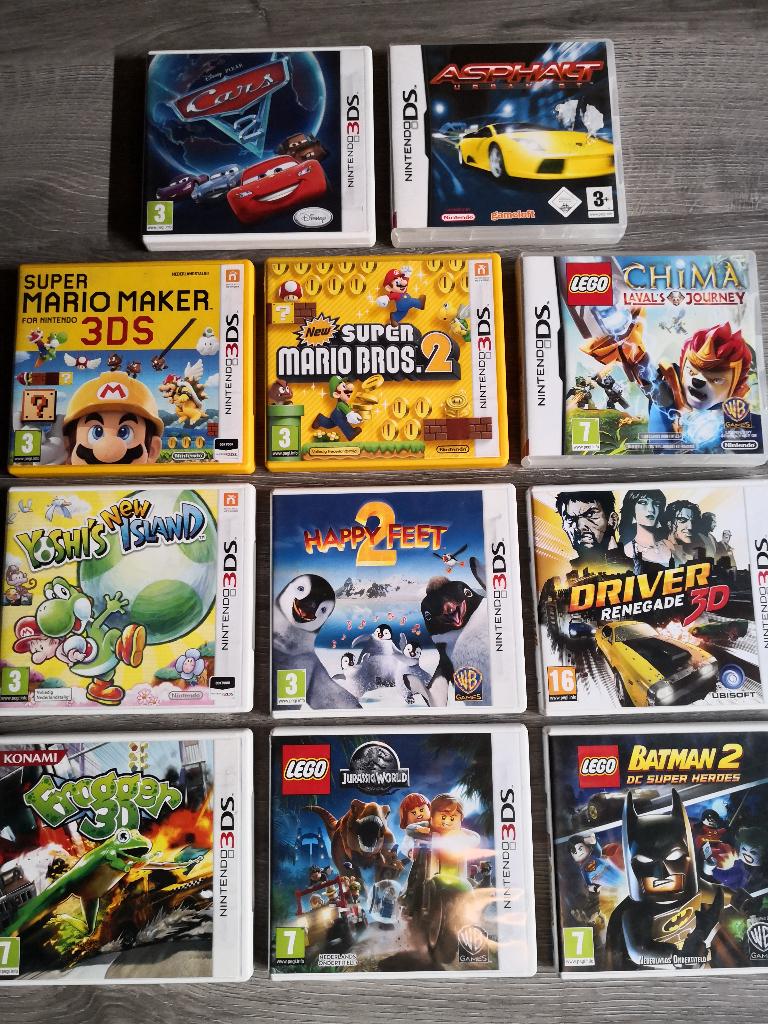 3DS en 2DS nintendo spellen uit te kiezen, Enlèvement ou Envoi