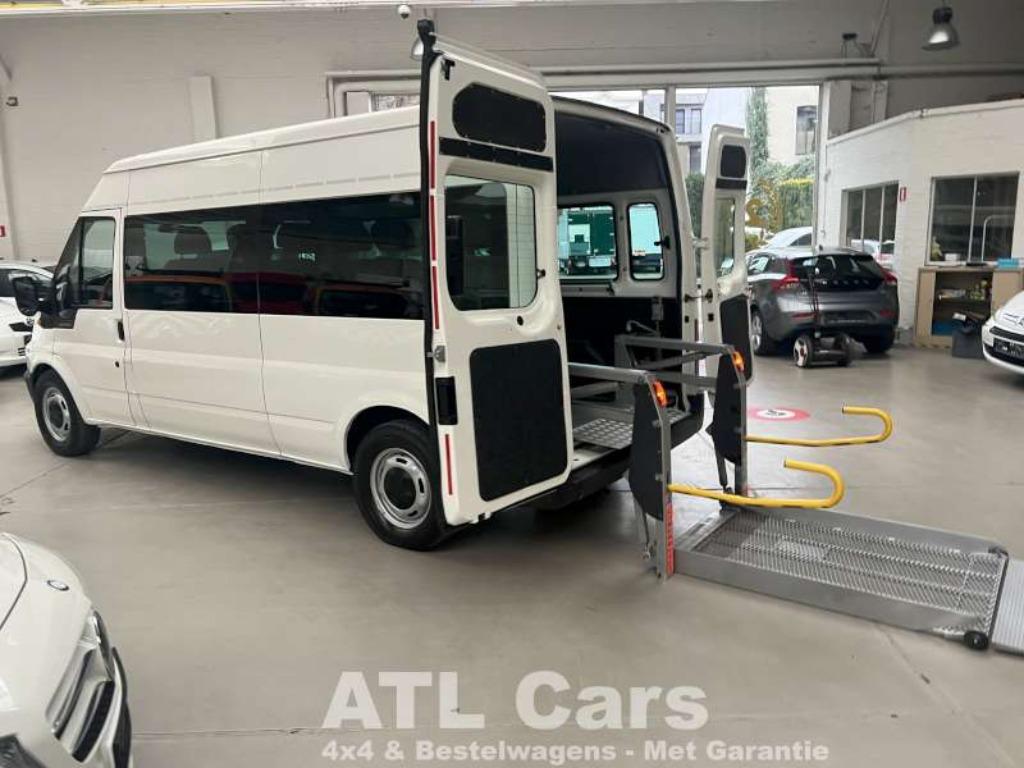 Ford Transit | Minibus 8+1 | Mindervalidevervoer | lift |, Auto's, Voorwielaandrijving, Stof, Schuifdeur, 4 cilinders
