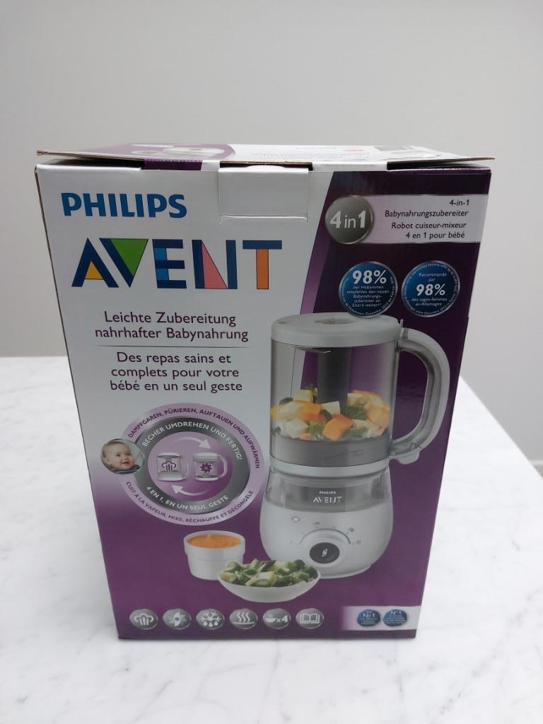 Robot cuiseur-mixeur 4 en 1 pour bébé Philips Avent, Enlèvement ou Envoi, Neuf, Autres types