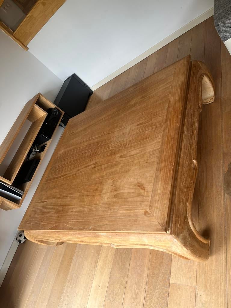 Table basse de salon en teck « opium », Enlèvement