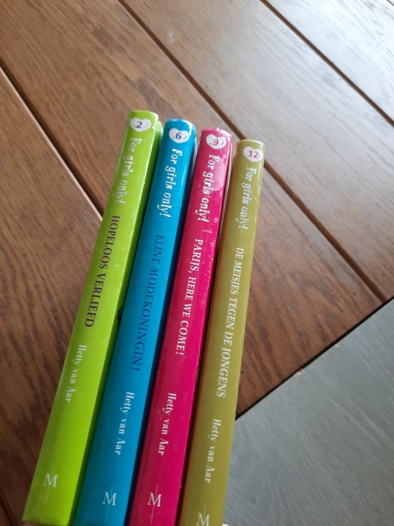 For girls only - Reeks, Boeken, Ophalen, Gelezen, Hetty Van Aar, Fictie