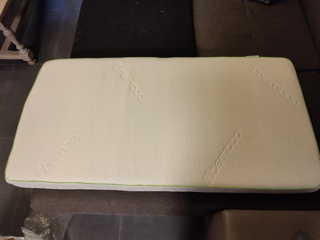 Matelas bébé He Bamboo 60x120, Enlèvement ou Envoi, Utilisé