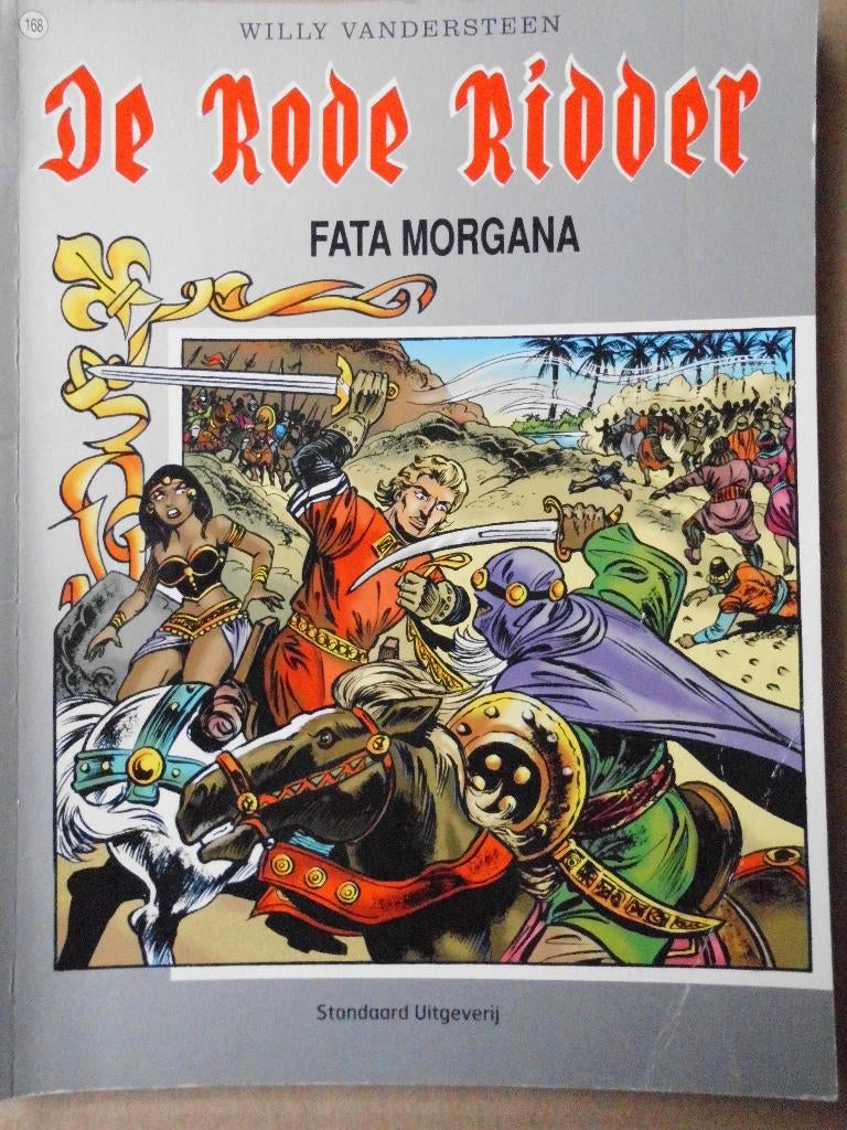 De Rode Ridder - Fata Morgana, Enlèvement ou Envoi, Une BD, Studio  Vandersteen, Utilisé