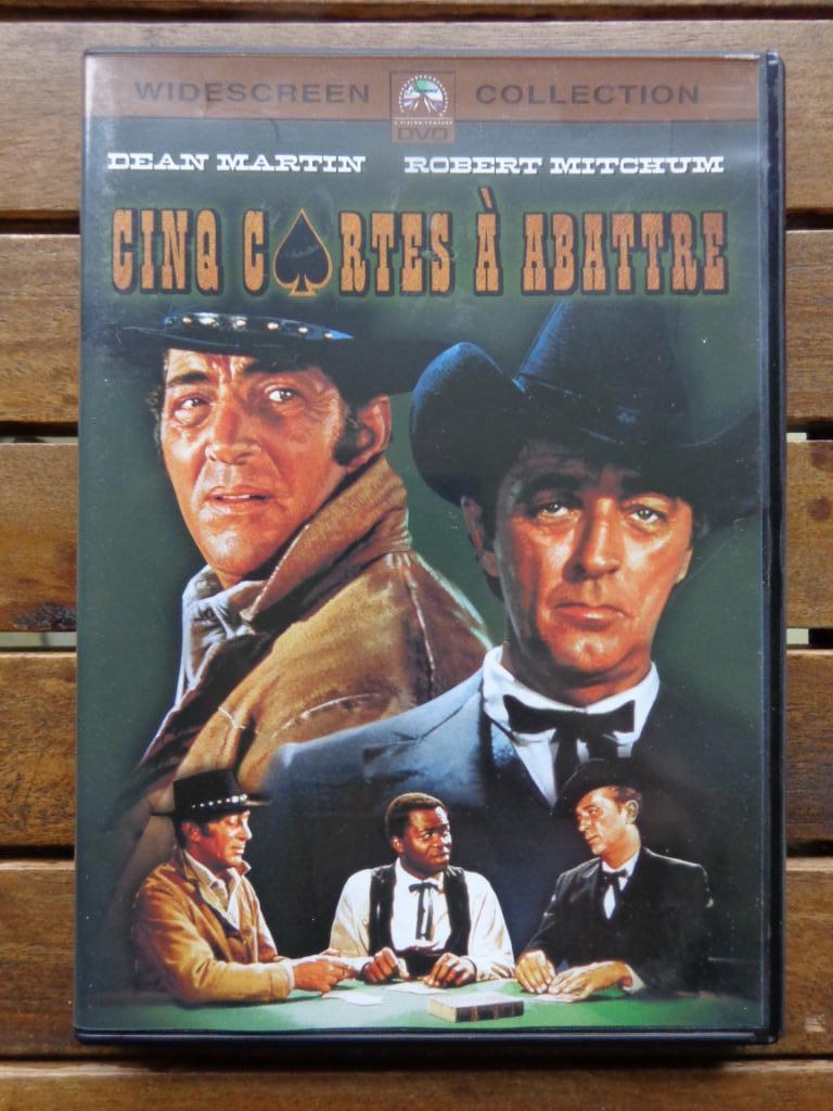)))  Cinq Cartes à Abattre  //  Henry Hathaway  (((, Tous les âges, Enlèvement ou Envoi, Comme neuf
