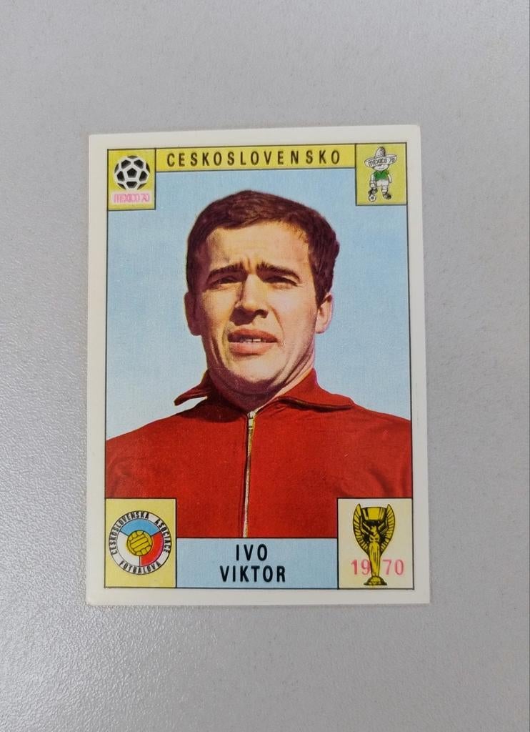 Panini Mexico 70: Ceskoslovensko - Ivo Viktor, Ophalen of Verzenden, Zo goed als nieuw