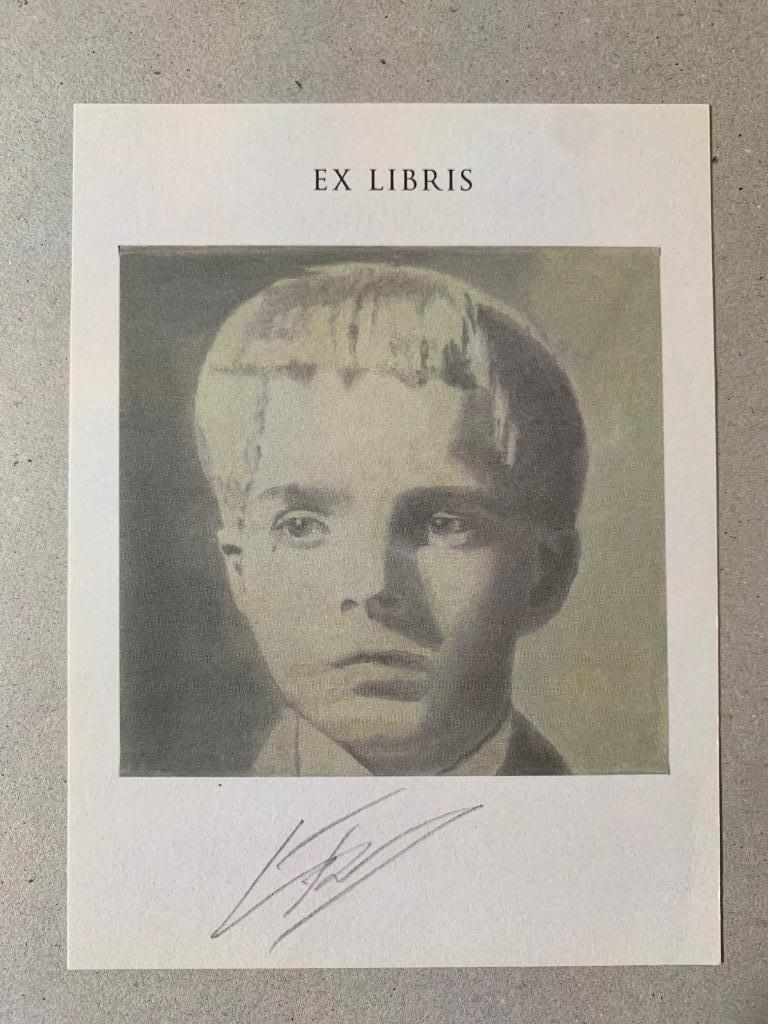 Luc Tuymans EX LIBRIS, Antiek en Kunst, Kunst | Litho's en Zeefdrukken, Ophalen of Verzenden