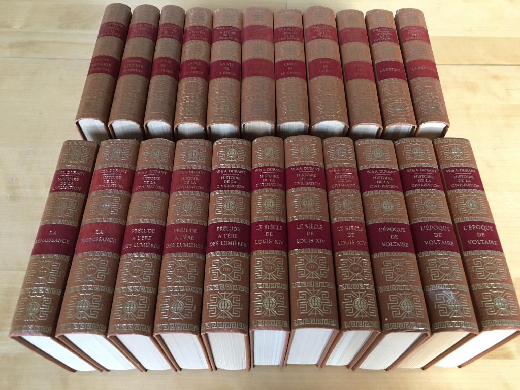 Collection Histoire de la civilisation de Will Durant, Will Durant, Enlèvement, Utilisé, Europe