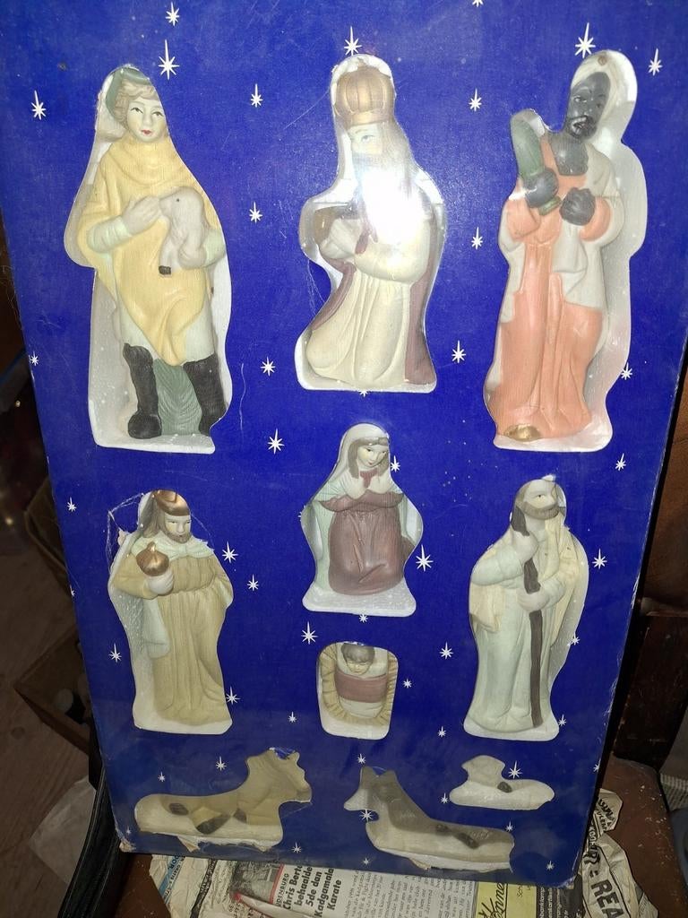 kerststal figuren,, Diversen, Kerst, Ophalen, Nieuw