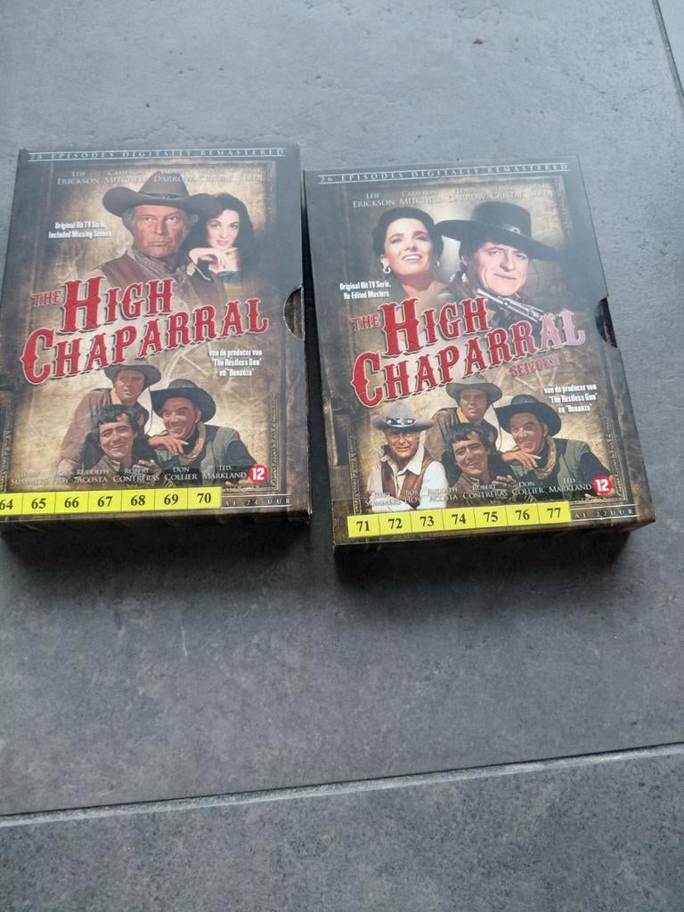 The high chaparral, CD & DVD, VHS | Documentaire, TV & Musique, Enlèvement ou Envoi